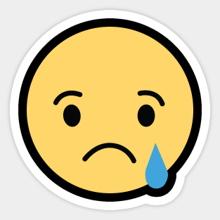 Emoticon Sad Sticker